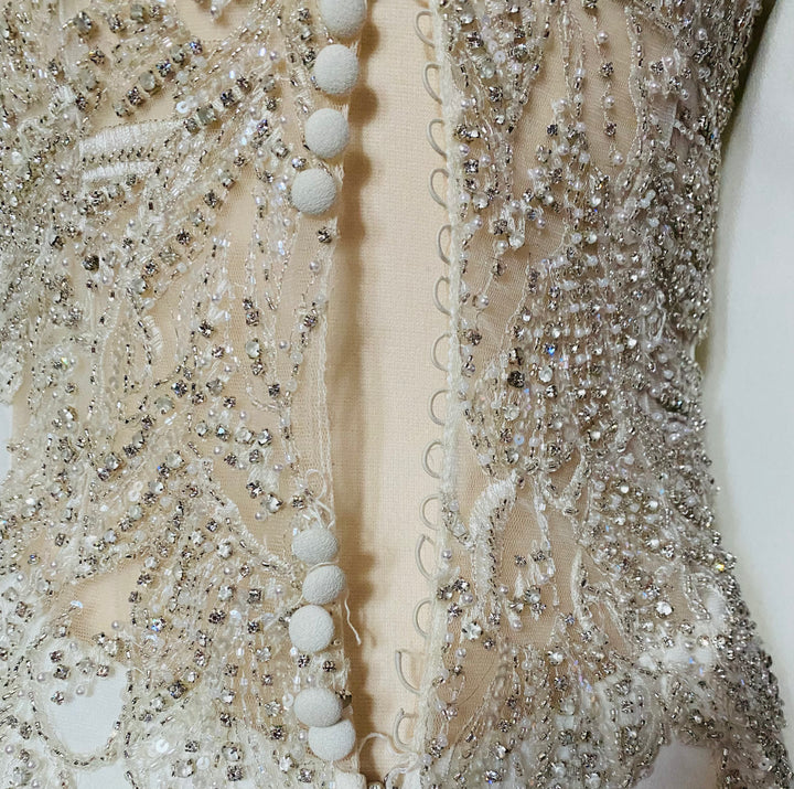 Justin Alexander Gown Style 8936 Size 12