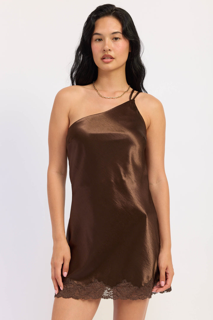 Reverie Satin Mini Dress