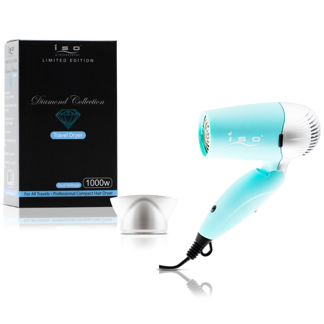 Travel-Perfect Compact Lightweight Dual Voltage Travel Dryer - Diamond Collection by VYSN