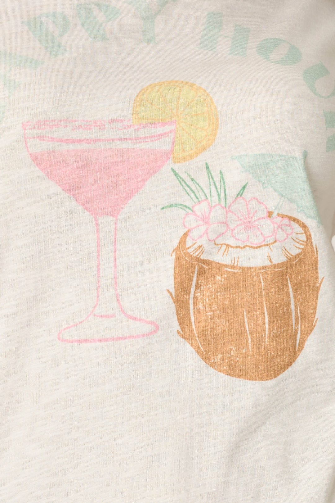 It's Five O'clock Somewhere "Happy Hour" Graphic T-Shirt
