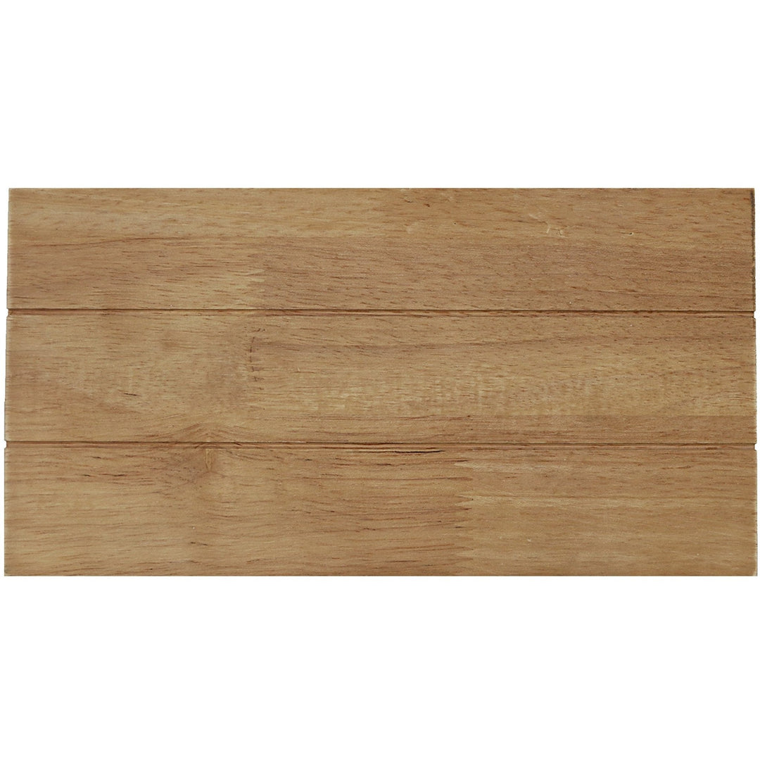 Natural Rectangular Wood Tray by Sweet Water Decor