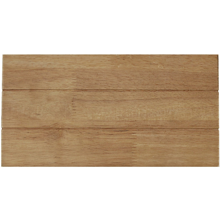 Natural Rectangular Wood Tray by Sweet Water Decor