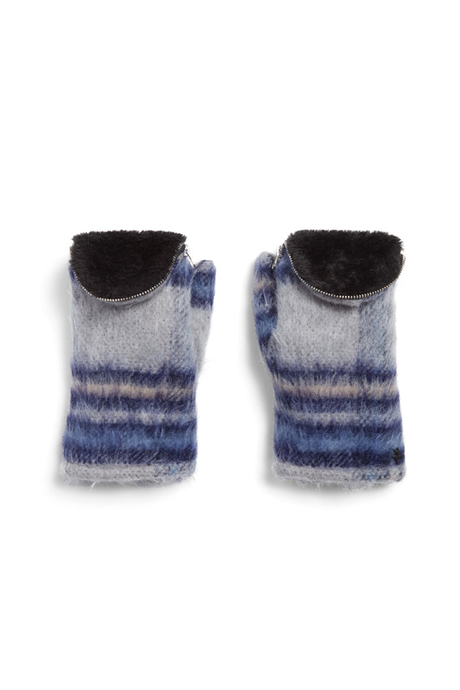 The Brickman's Flannel Mittens by Jocelyn