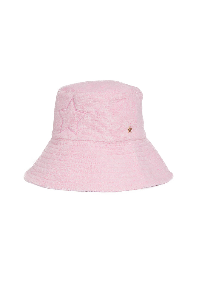 The Maui French Terry Reversible Hat with Star by Jocelyn
