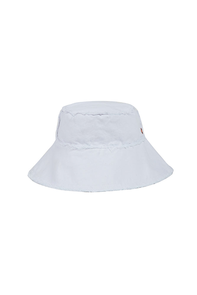 The Bondi Bucket Hat - White by Jocelyn