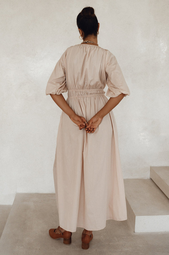 Kezas Cotton Maxi Dress by Bali ELF