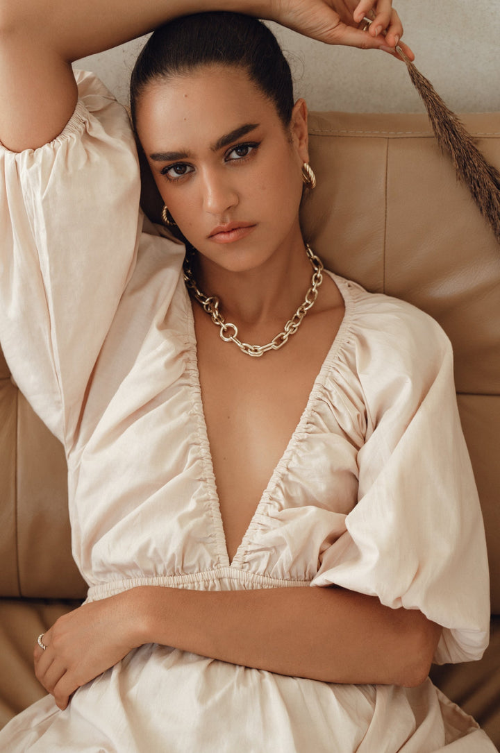 Kezas Cotton Maxi Dress by Bali ELF