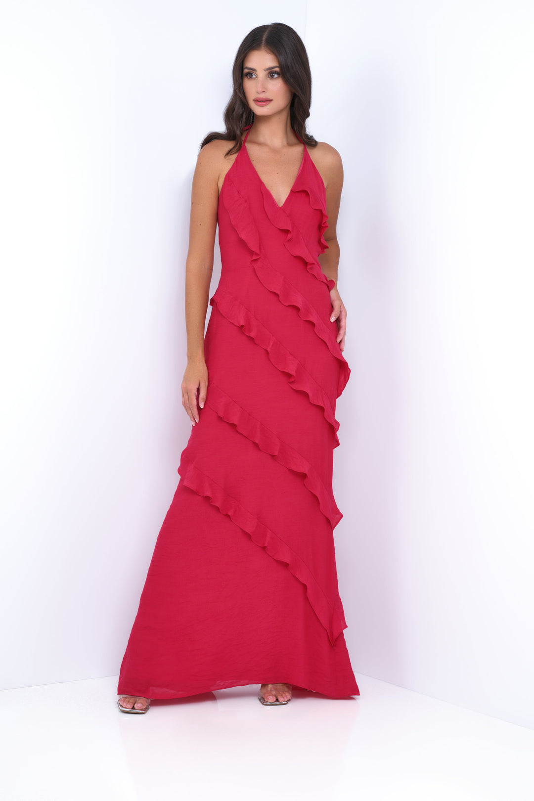 Remi Maxi Dress - Red