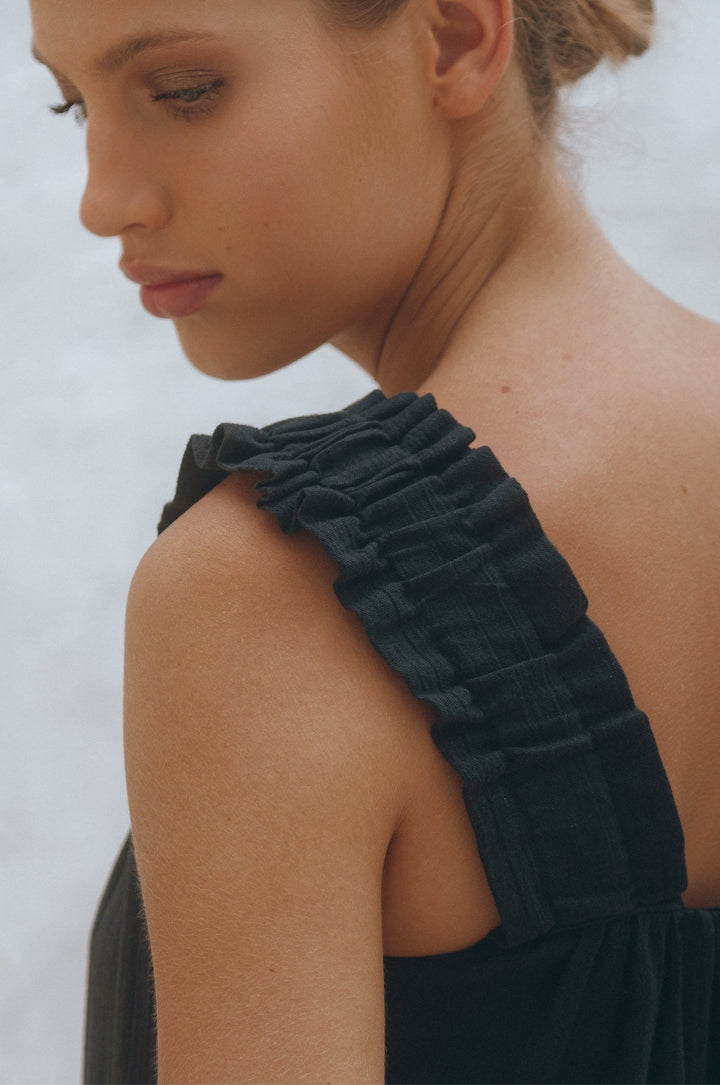 La Palma Linen Maxi Dress by Bali Lane