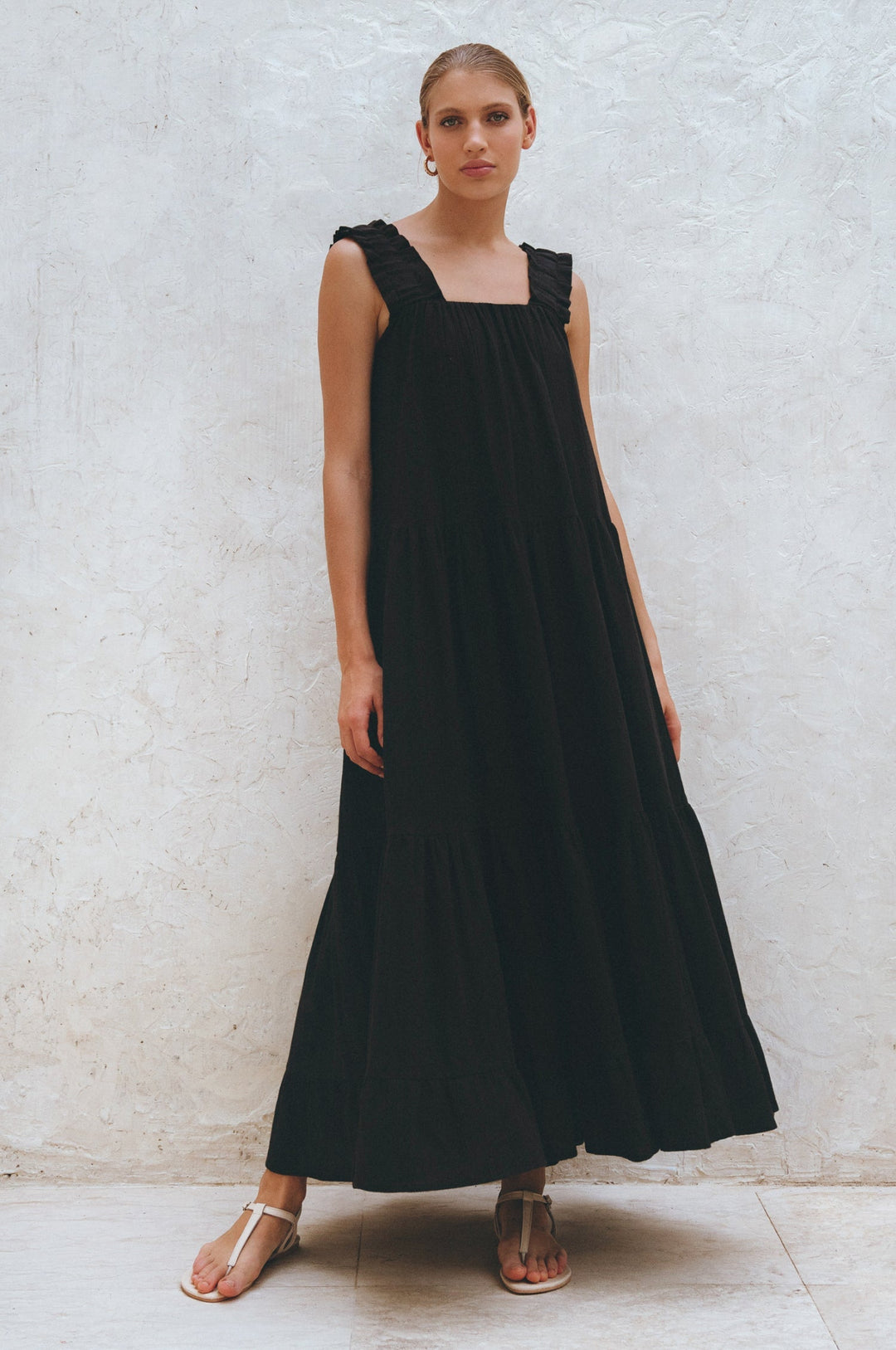 La Palma Linen Maxi Dress by Bali Lane