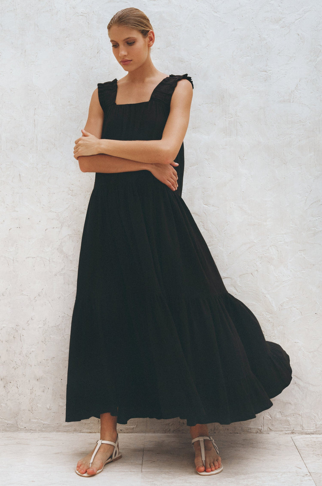 La Palma Linen Maxi Dress by Bali Lane