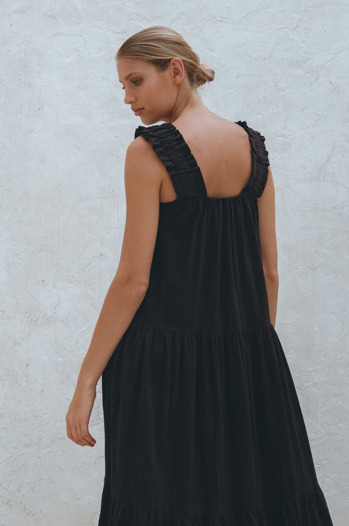 La Palma Linen Maxi Dress by Bali Lane