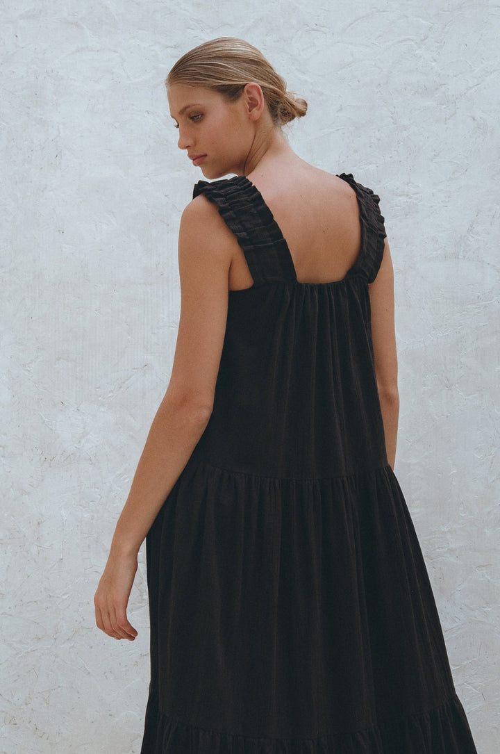 La Palma Linen Maxi Dress by Bali Lane