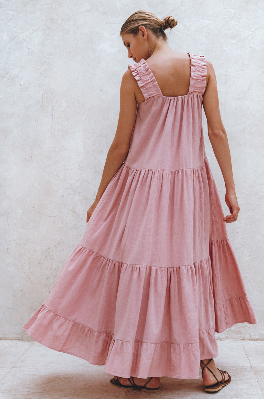 La Palma Linen Maxi Dress by Bali Lane