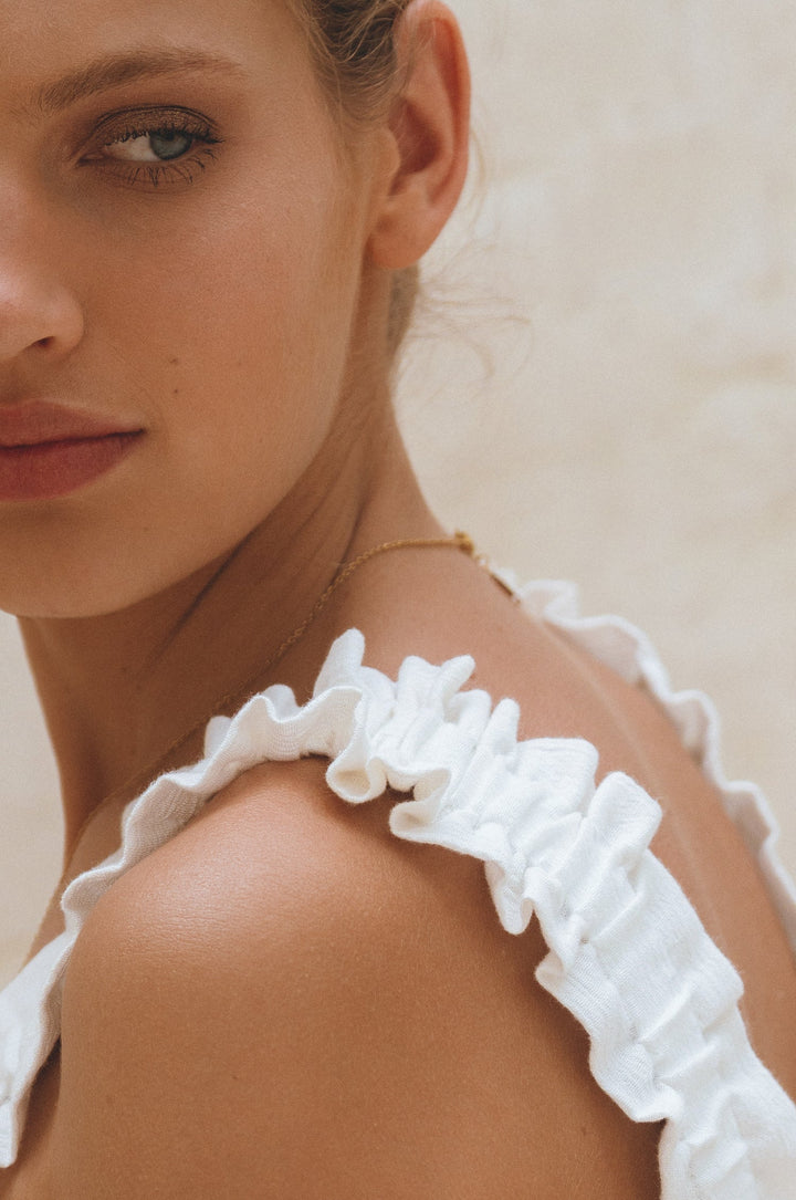 La Palma Linen Maxi Dress by Bali Lane