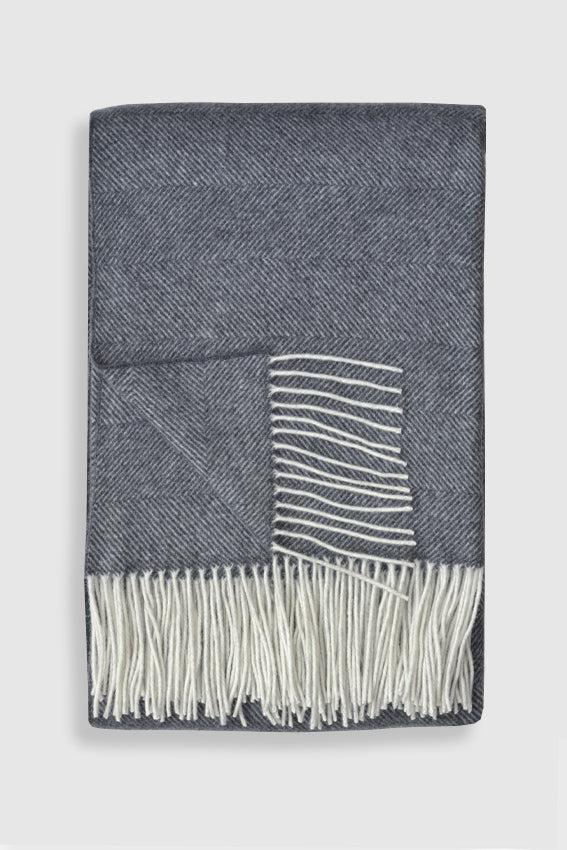 Langley Cashmere Throw by Linen Way