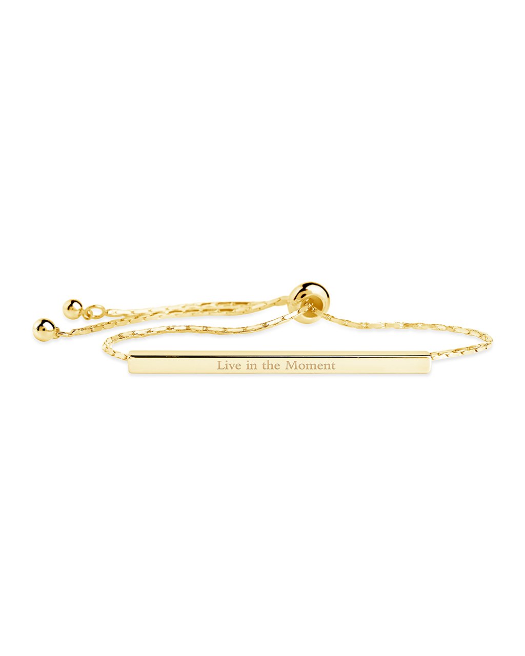 Inspirational Bar Slider Bracelet by Sterling Forever