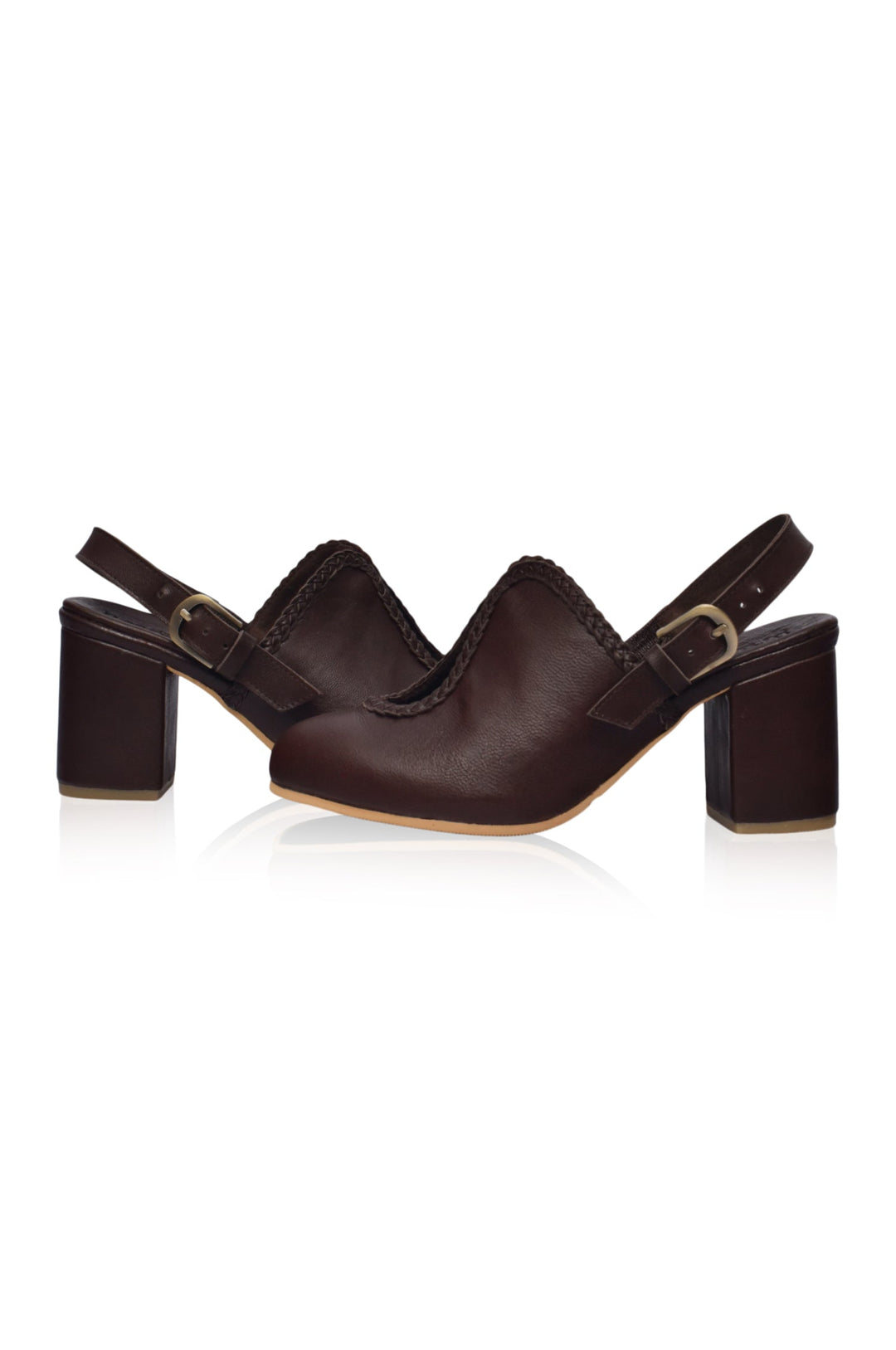 Lola Leather Mules by Bali Lane