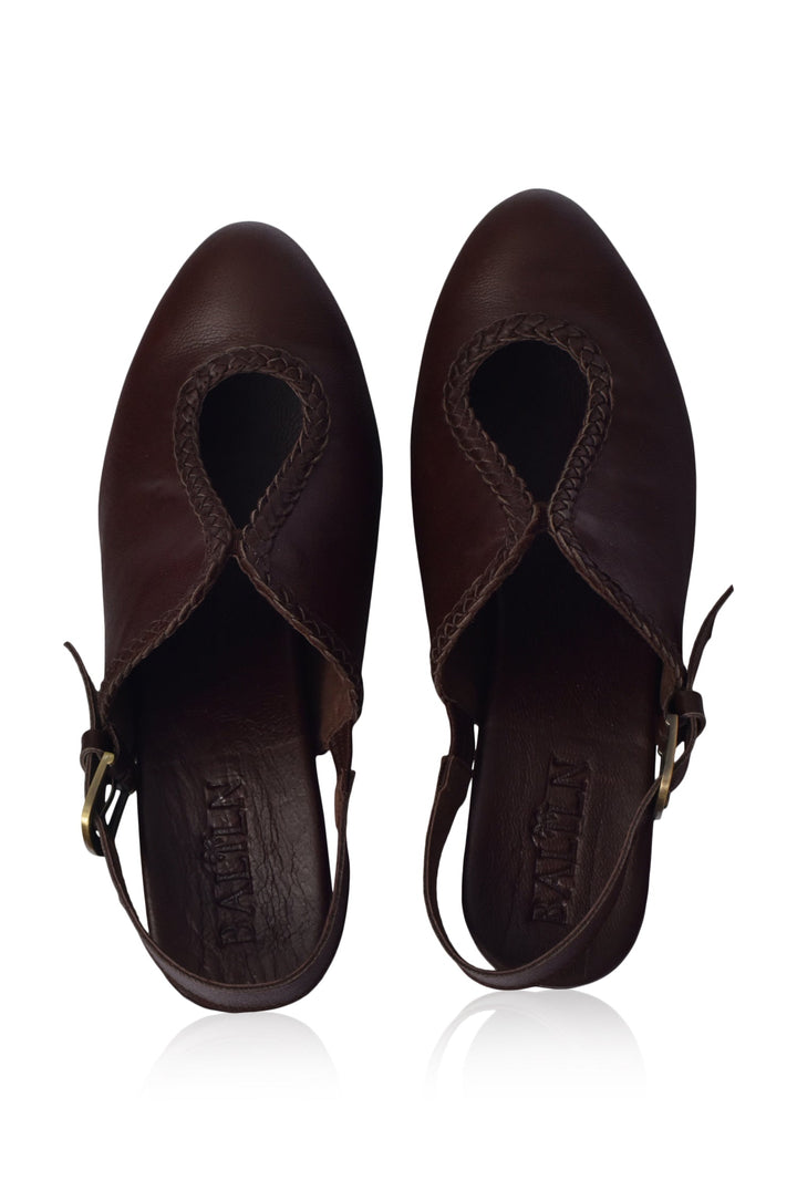 Lola Leather Mules by Bali Lane