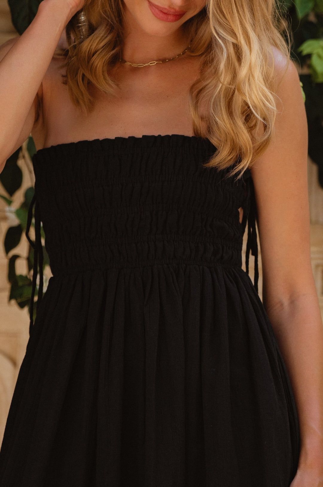 Luela Linen Maxi Dress by Bali Lane