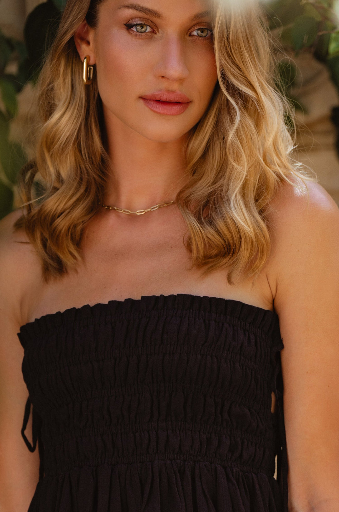 Luela Linen Maxi Dress by Bali Lane