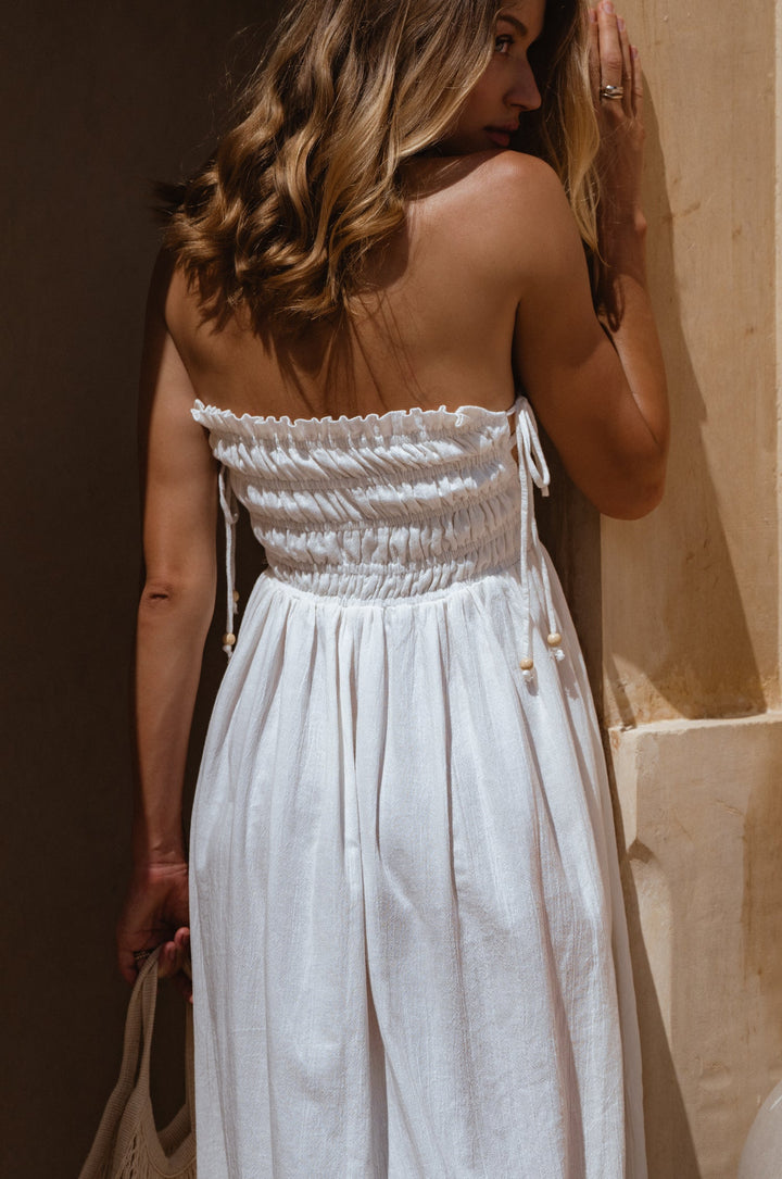 Luela Linen Maxi Dress by Bali Lane