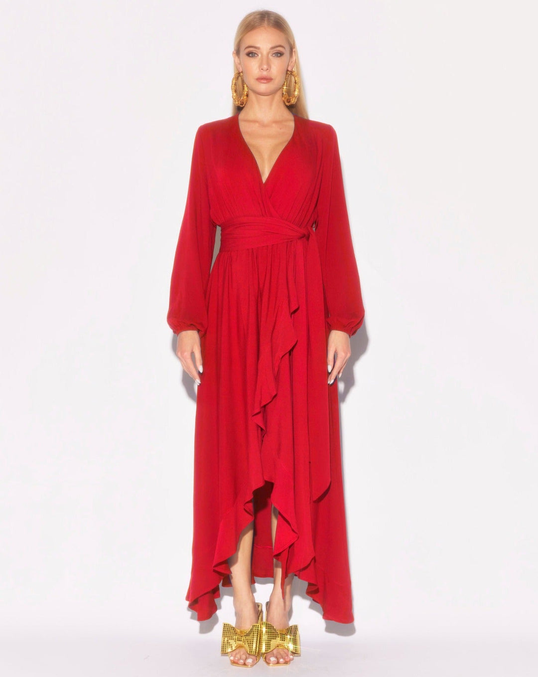 Meadow Maxi Dress - Cherry by Meghan Fabulous