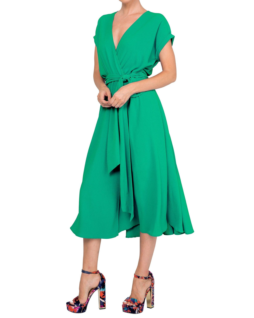 Jasmine Midi Dress - Emerald by Meghan Fabulous