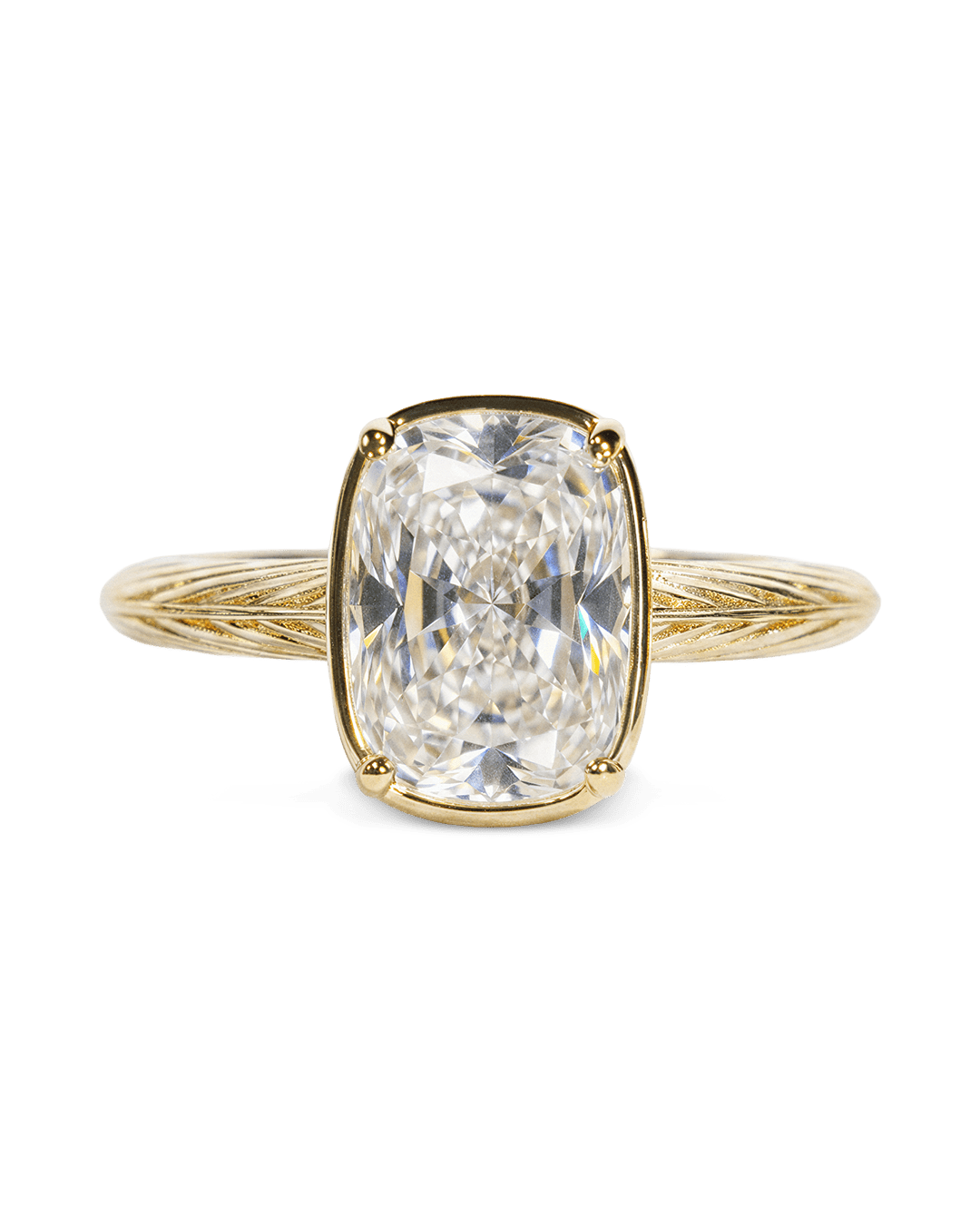 Elongated Mini Cushion Ring
