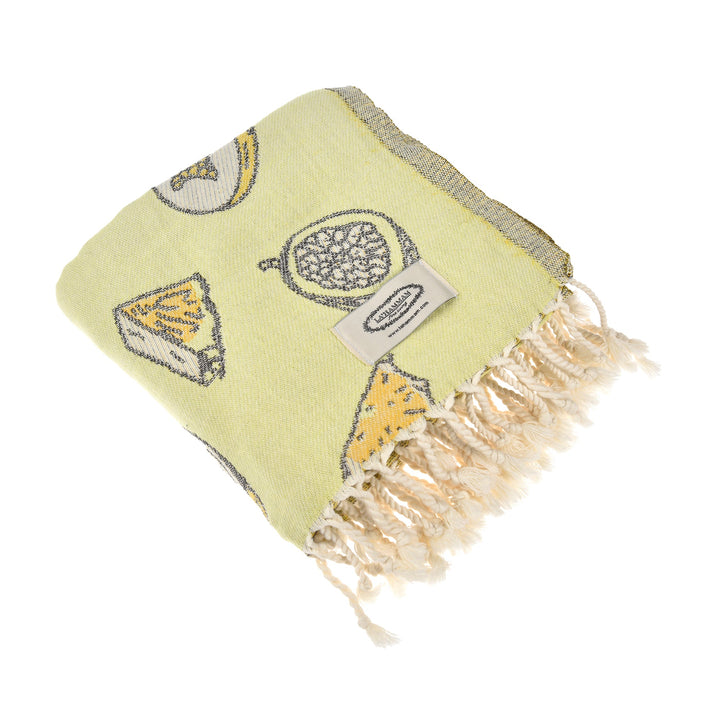 Exclusive Tropicals Peshtemal Pure Cotton Beach Towel by La'Hammam