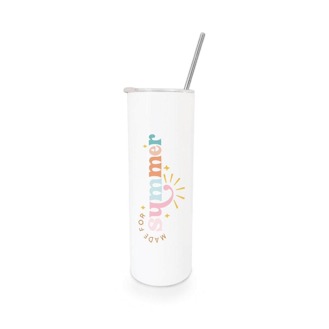 Made For Summer Stainless Steel Tumbler by The Cotton & Canvas Co.