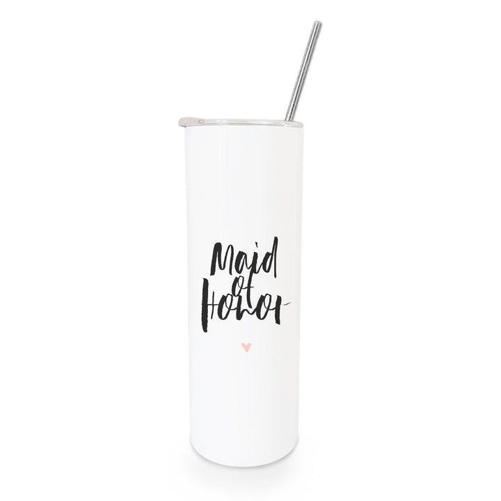Maid of Honor Wedding Tumbler by The Cotton & Canvas Co.