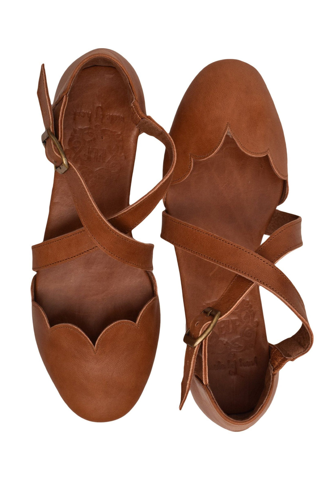 Mangrove Leather Flats by ELF