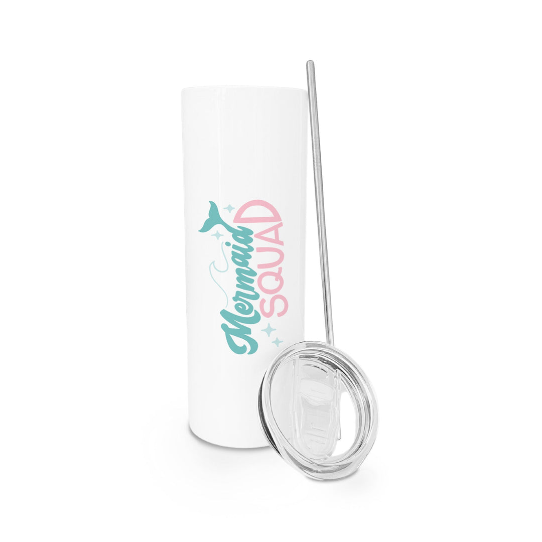 Mermaid Squad Stainless Steel Tumbler by The Cotton & Canvas Co.