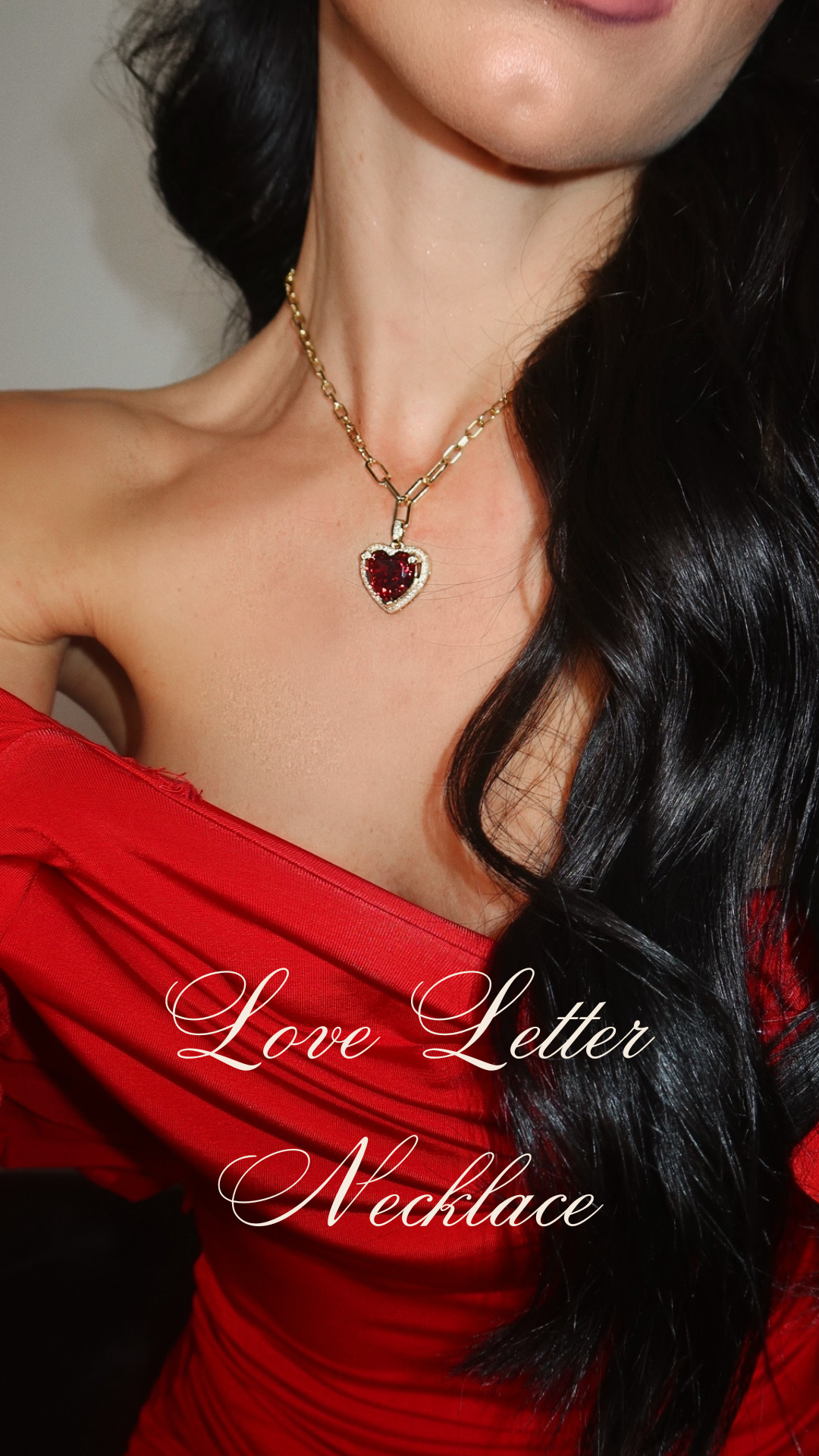 Love Letter Heart Necklace
