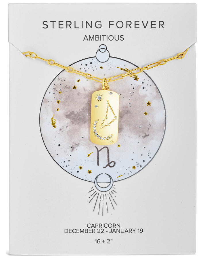 Constellation Dog Tag Pendant Necklace
