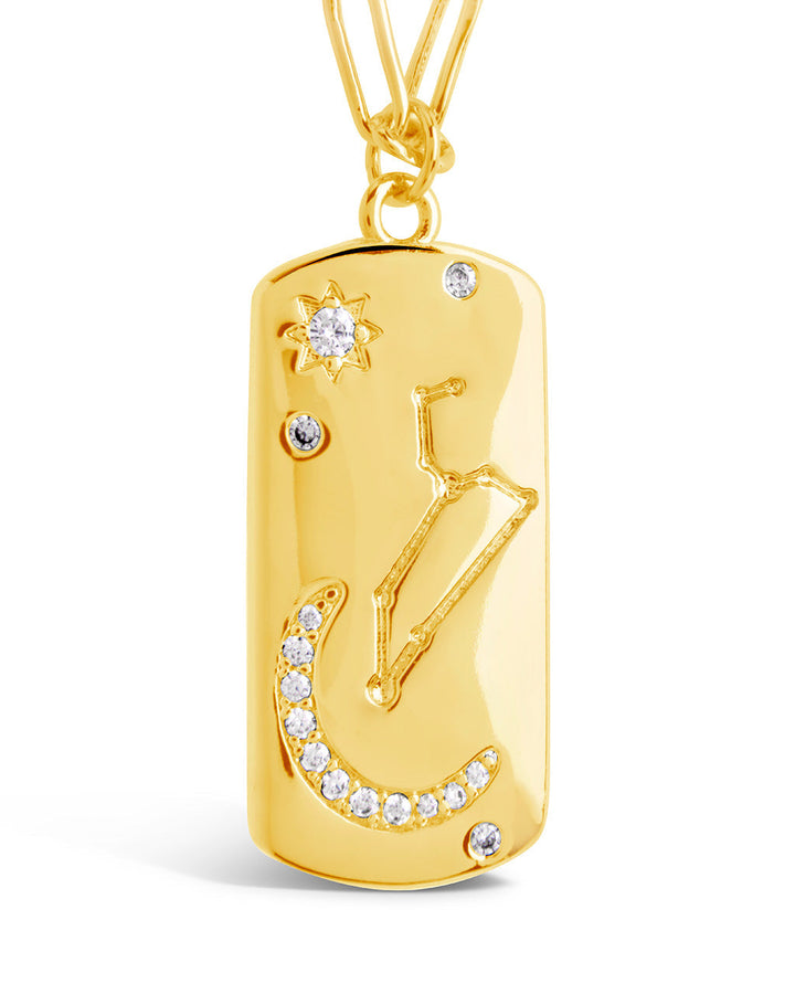 Constellation Dog Tag Pendant Necklace