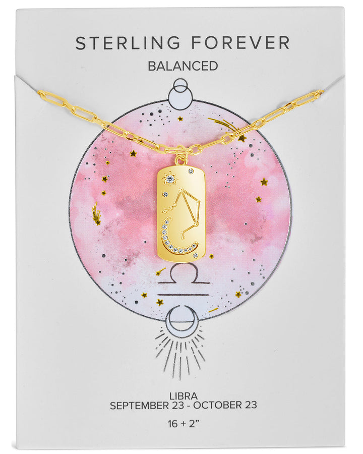 Constellation Dog Tag Pendant Necklace