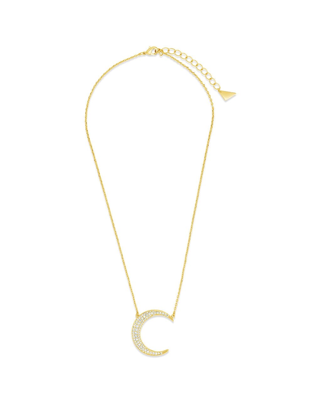 Crescent Pendant Necklace