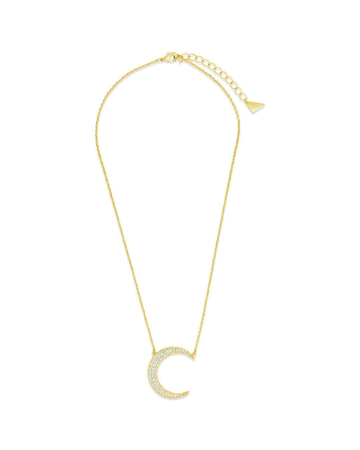 Crescent Pendant Necklace