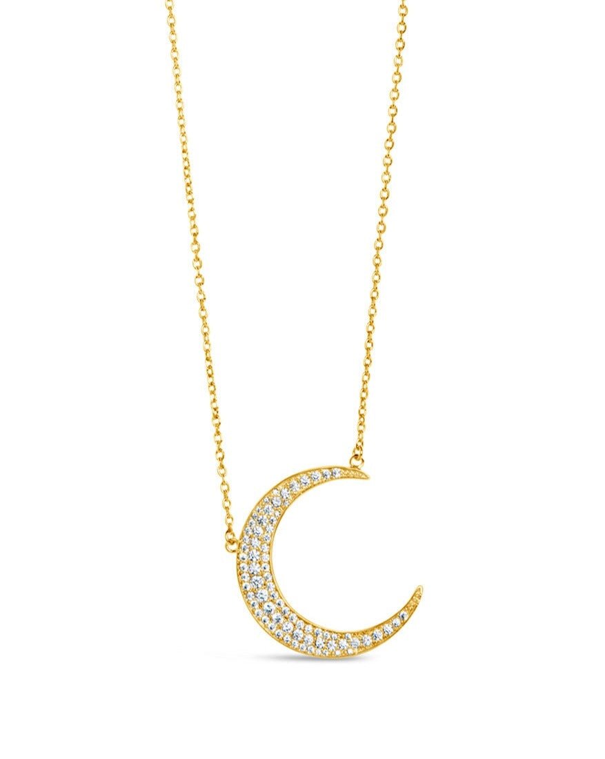 Crescent Pendant Necklace