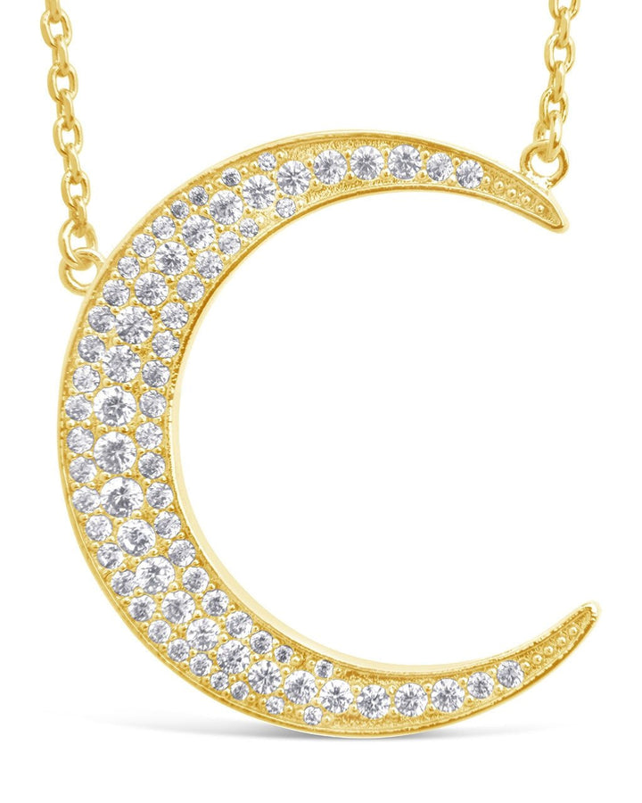 Crescent Pendant Necklace