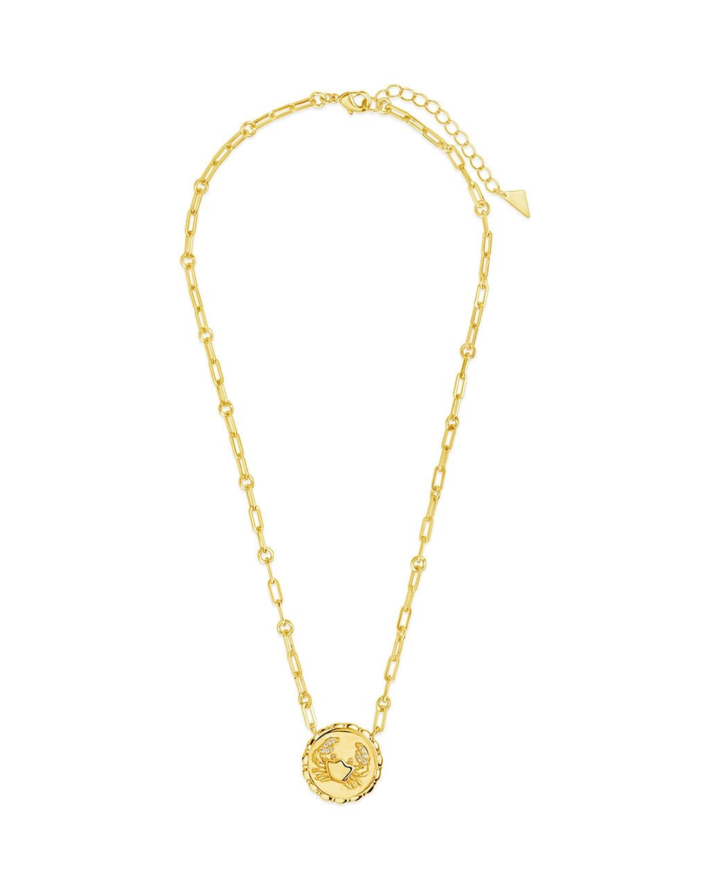 Zodiac Link Pendant Necklace