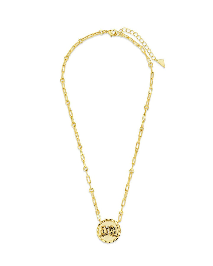 Zodiac Link Pendant Necklace