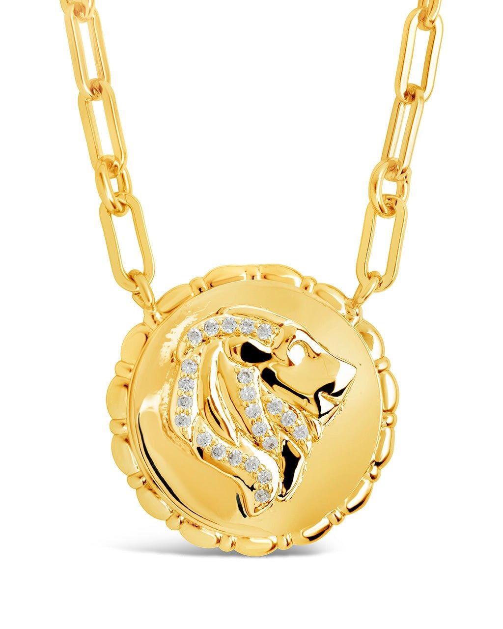 Zodiac Link Pendant Necklace