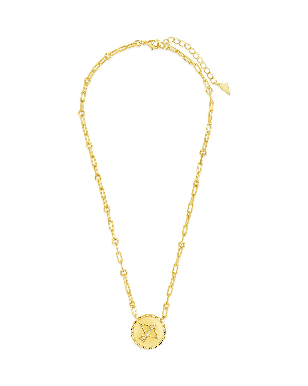Zodiac Link Pendant Necklace