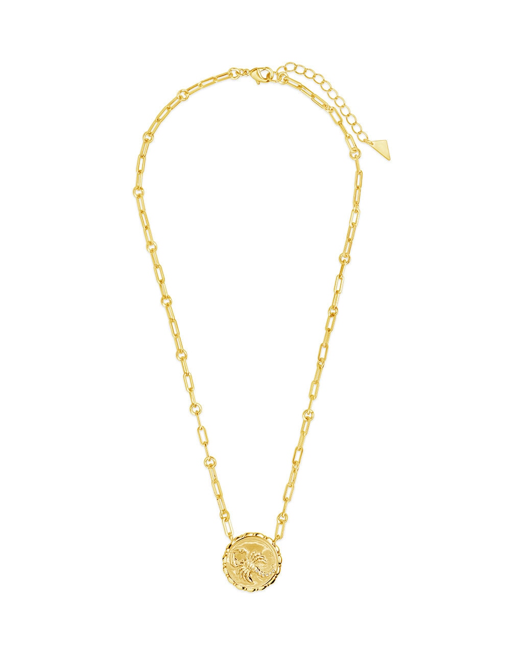 Zodiac Link Pendant Necklace