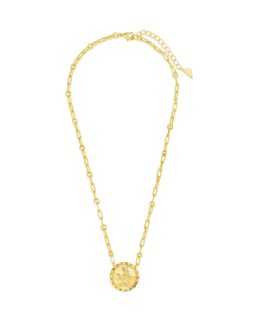 Zodiac Link Pendant Necklace