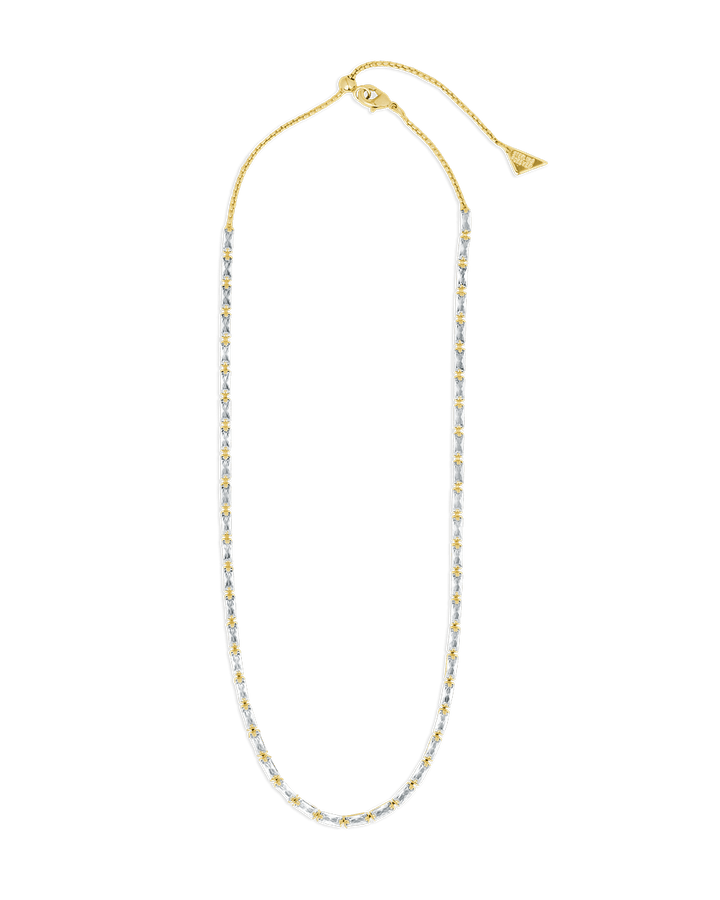 Madeline Baguette Tennis Necklace