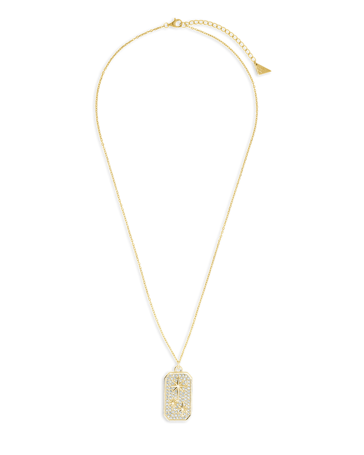 North Star Pendant - Pave CZ